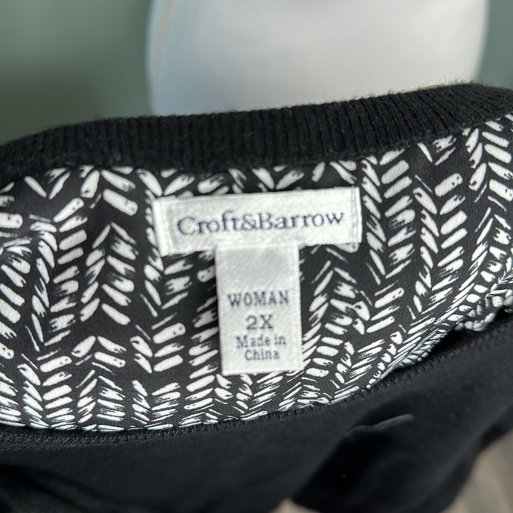 Croft & Barrow sweater size 2x - Picture 5 of 5